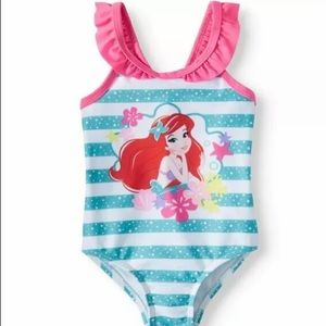 Disney The Little Mermaid Ruffle OnePiece Swimsuit